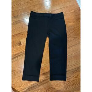 Women's Betabrand size XL black ankle pants 4 pockets